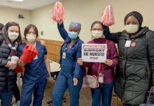 V Británii se do stávky zapojilo 100 tisíc zdravotních sester zdravotnich