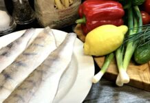 Kuchař Dragan: Candát na másle s pažitkou, salátem a dipem candat