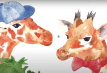 Malí revmatici mají kamarádku se stejnou nemocí, žirafku Amálku zirafku