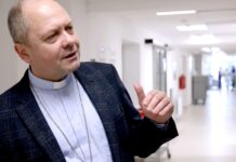 Pražský biskup navštívil nemocné v Roudnici nad Labem v_Roudnici