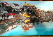 Ústecká nemocnice zve na výstavu obrazů pacientky s Parkinsonem Parkinsonem